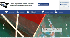 Desktop Screenshot of bretagne-peches.org